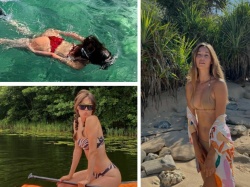 Izabella Krzan w bikini eksponuje seksowne ciało - tak wakacje spędzała gwiazda telewizji ZDJĘCIA 03.04.2024