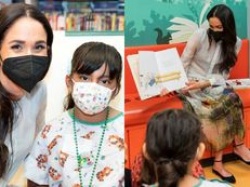 Meghan Markle odwiedziła chore dzieci w szpitalu. Miała na sobie stylizację wartą DZIESIĄTKI TYSIĘCY złotych (ZDJĘCIA)