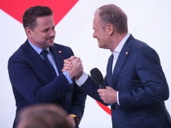 Trzaskowski i Tusk o wynikach wyborów. „Rafał jest liderem Polski samorządowej”