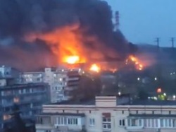 Płonie jedna z największych elektrowni w Ukrainie. 