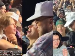 Beztroska Taylor Swift SZALEJE na Coachelli z ukochanym wśród festiwalowiczów. Fani w szoku: 