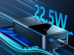 Promocja na powerbank JoyRoom o pojemności 30 000 mAh i mocy 22.5W PD QC 3.0 - za 99 zł (rabat 50 zł)