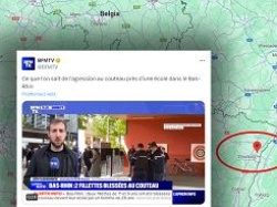 Atak nożownika w pobliżu szkoły we Francji. Napastnik ranił dwoje dzieci
