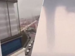 Potężna burza w Turcji. Zawalił się minaret w środku miasta