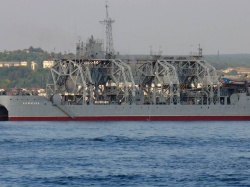Ukraina. Atak na Flotę Czarnomorską. Trafiony jeden z okrętów w Sewastopolu
