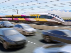 Start kolei dużych prędkości w USA. 320 km/h na trasie Los Angeles – Las Vegas!