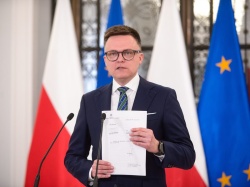 Hołownia: Nie wykonam postanowienia Trybunału Konstytucyjnego Julii Przyłębskiej