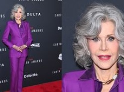 86-letnia Jane Fonda ZACHWYCA na ściance. Czas się dla niej zatrzymał? (ZDJĘCIA)