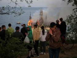 Rosjanie zaatakowali Odessę. Płonie pałac studentów. Nie żyje pięć osób