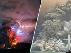 Kolejny wybuch wulkanu w Indonezji. 