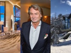 Szwajcarski dom Jana Kulczyka wyceniono na ponad 700 mln zł! Ściany ze złota, podziemne jezioro i teatr (WIDEO)