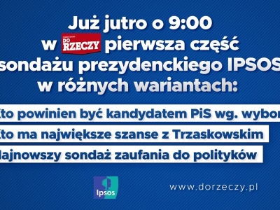 Kto kandydatem PiS na prezydenta? Znamy wyniki sondażu