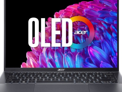 Promocja na laptop Acer Swift Go z ekranem 1800p OLED, Ryzen 5 8645HS - za 3499 zł (rabat 450 zł)