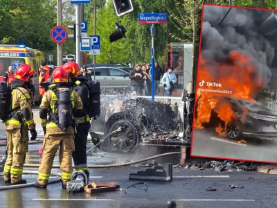 Pożary samochodów elektrycznych. Czy elektryki płoną częściej?