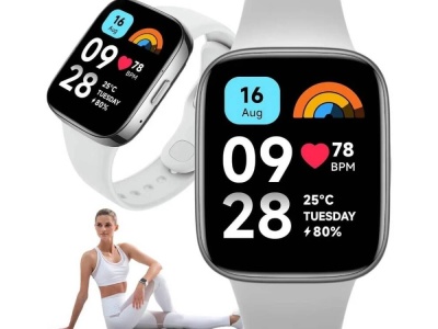 Promocja na smartwatch Xiaomi Watch 3 Active (szary) - od 149 zł (rabat do 45 zł)