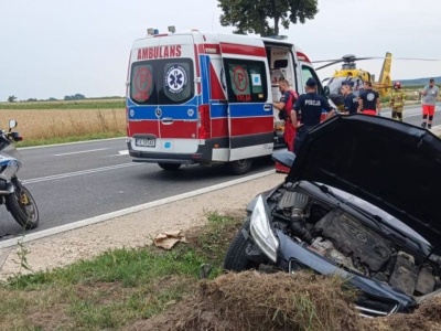 Nie żyje 37-latek, jego żona i córka trafiły do szpitala. W akcji śmigłowiec LPR