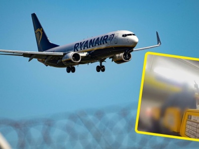 Samolot Ryanair musiał lądować po 36 minutach. 
