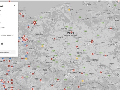 Supercharger SZCZECIN już dostępny. Maksymalnie 250 kW, 12 stanowisk