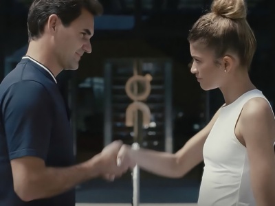 Zendaya i Roger Federer zmierzyli się na korcie tenisowym. Ten spot to mistrzostwo świata!