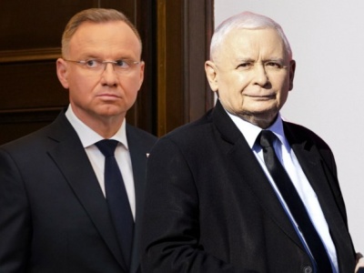 Andrzej Duda zapytany o sytuację w PiS. 