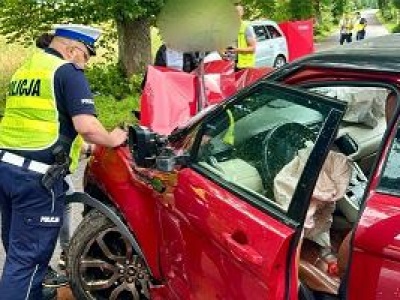 Tragiczny wypadek na Pomorzu. Nie żyje 9-letnia dziewczynka. 