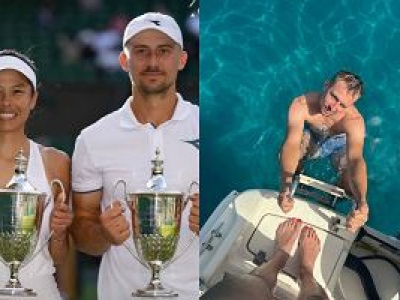 Polak wygrał Wimbledon. Mógł liczyć na wsparcie ukochanej. To znana sportowczyni