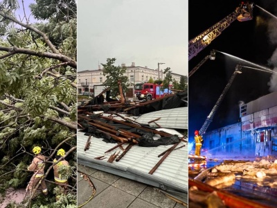 Tysiące interwencji, ponad 100 ofiar. Pracowity weekend strażaków