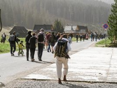 Awantura turystów w Zakopanem. 