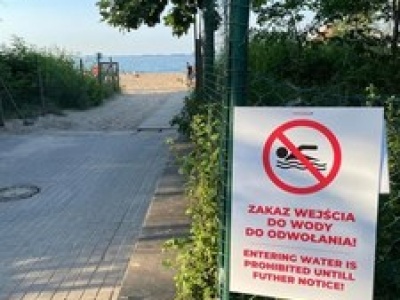 Zamknięte kąpieliska w Gdańsku. Powodem względy bezpieczeństwa