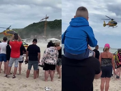 Walka o życie na plaży w Międzyzdrojach. Ludzi oburzył jeden szczegół