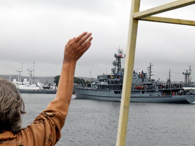 Ukraińcy szkolą się na polskich okrętach wojennych