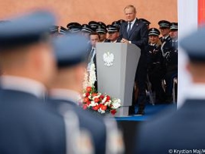 Centralne Obchody Święta Policji. Tusk opowiedział, jak zatrzymała go drogówka