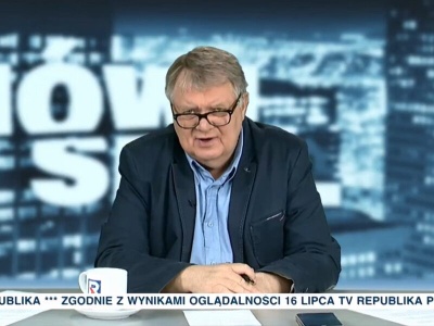 Szokujący telefon na antenie TV Republika. Prowadzący nie zareagował