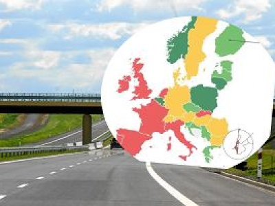 Polska czarną owcą europejskich dróg? Już nie. Spójrzcie tylko na ten zielony kolor