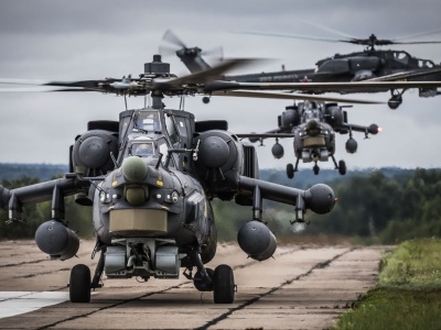 Mi-28 rozbił się podczas polowania na ukraińskie drony