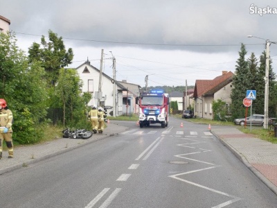 Tragiczny finał zderzenia busa z motocyklem. Kierowca był pijany