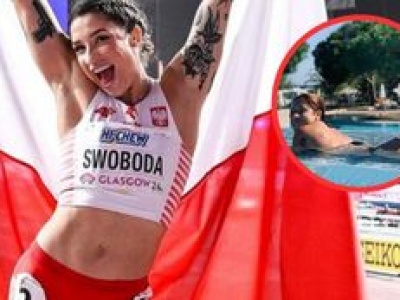 Ewa Swoboda na Igrzyskach Olimpijskich 2024. Wzięła udział w odważnej sesji