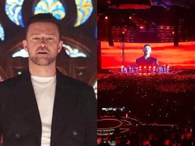 Niesamowite sceny na koncercie Justina Timberlake'a w Krakowie. Zaśpiewał dla fanki