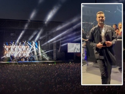 Justin Timberlake nie stawił się w sądzie. Był w Krakowie