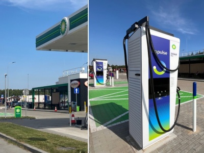 Pierwsza stacja BP Pulse oddana do użytku przy S8. Operator przymierza się też do wprowadzenia karty BP Fuel & Charge