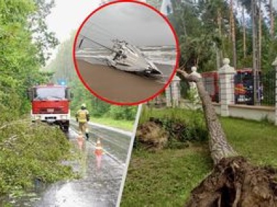 Linia szkwału nad Polską. Są ofiary śmiertelne