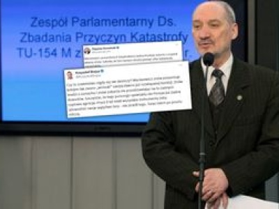 Antoni Macierewicz nie daje za wygraną. 