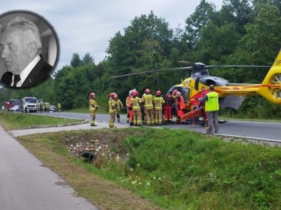 Dramatyczne chwile na drodze. Nie żyje działacz PSL Marian Tokarski