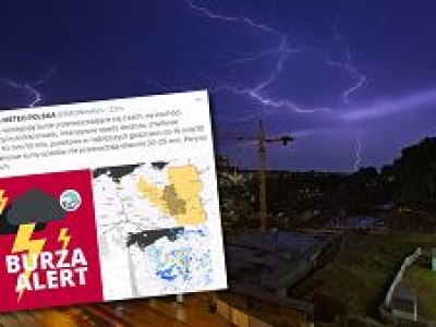 Gdzie jest burza? IMGW wydało ostrzeżenia dla połowy kraju. Może pojawić się grad