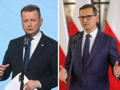 Morawiecki vs. Błaszczak? Sasin ujawnia potencjalnych kandydatów