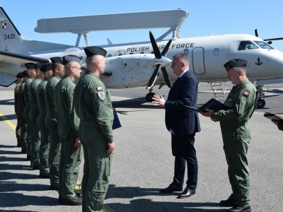 Szkolenia załóg polskich AWACS zakończone