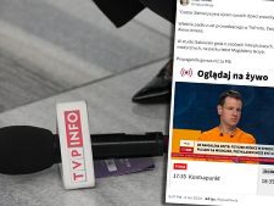 Znów kontrowersję w TVP Info. Poszło o osoby interpłciowe. 