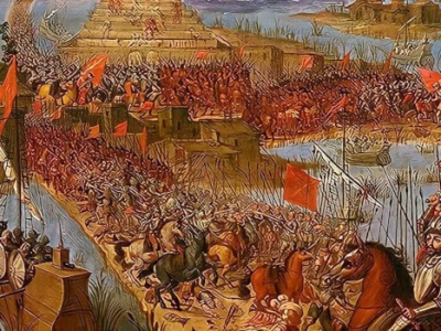 13 sierpnia 1521 roku hiszpańscy konkwistadorzy  zajęli Tenochtitlan