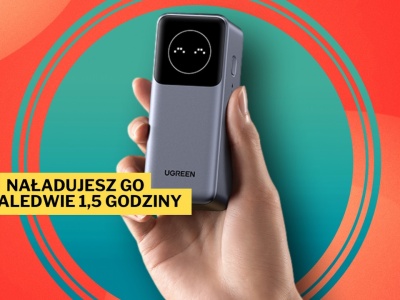 To jedna z najlepszych promocji Amazona, jakie ostatnio widziałem. Powerbank UGREEN o mocy 100 W naładuje nie tylko smartfony, tablety i laptopy, ale też Steam Decka i Nintendo Switcha