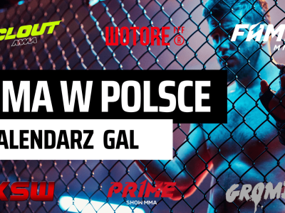 Kiedy gale MMA: Kalendarz 2024. Freak fight w Polsce. Sprawdź daty, godziny, miejsca!